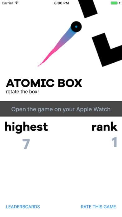 AtomicBox Arcade, game for Watch