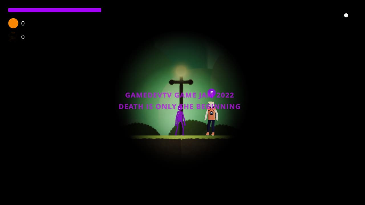 Just the beginning - GameDevTV Game Jam 2022 screenshot 2