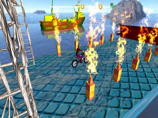 Mini Water Track Tricky Bike-s screenshot 3