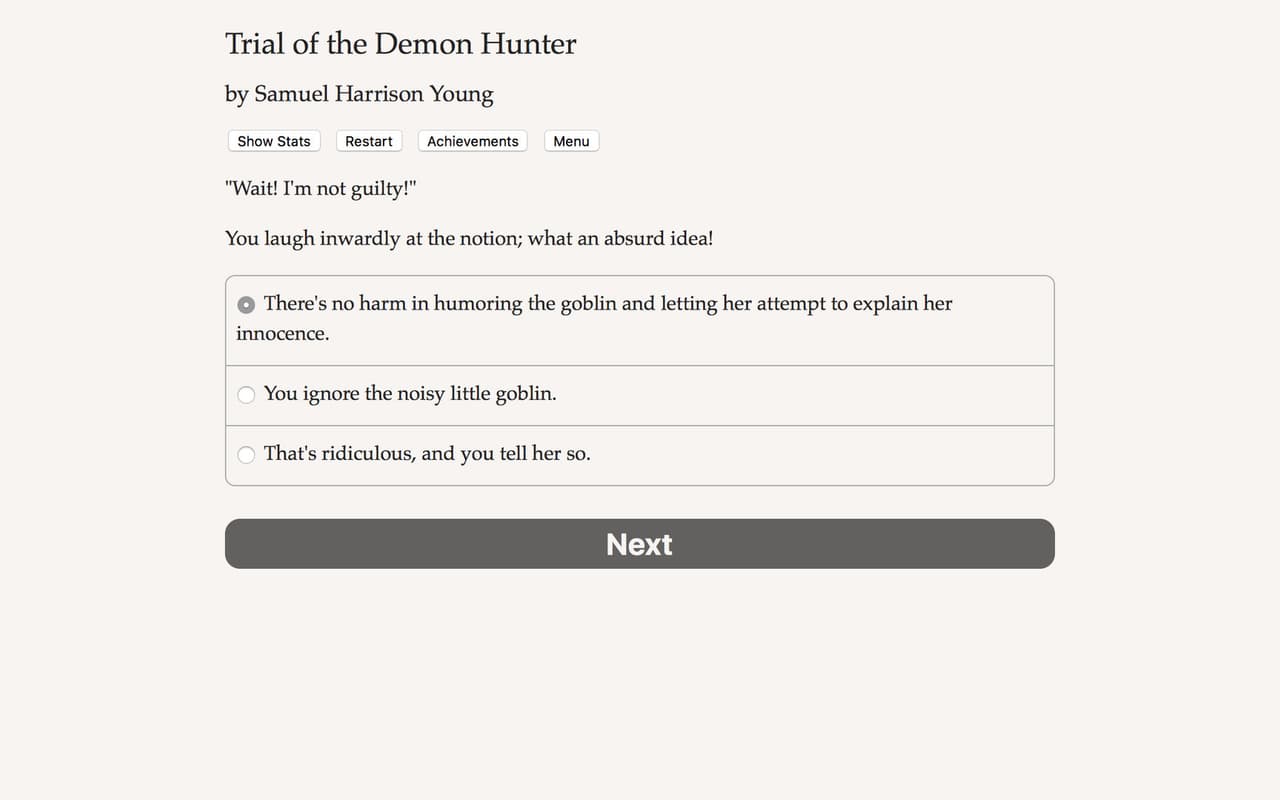 Trial of the Demon Hunter screenshot 4