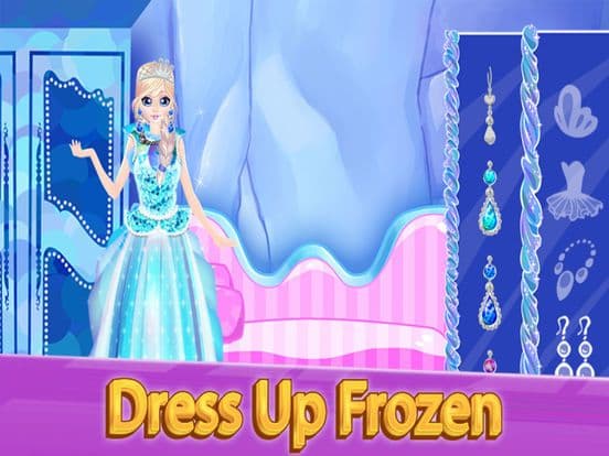 Ice Ballerina: Dress Up Snow screenshot 2