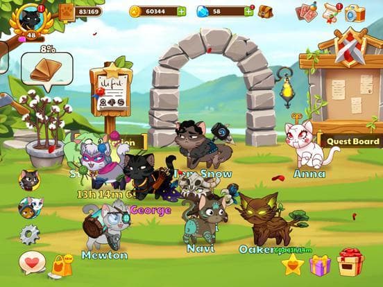 Castle Cats - Idle Hero RPG screenshot 6