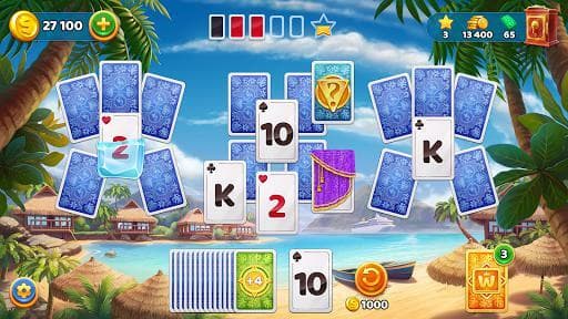 Solitaire Cruise Game: Classic Tripeaks Card Games screenshot 2
