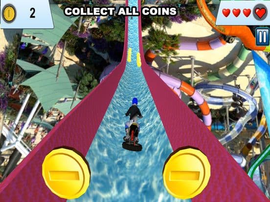 Water Slide Bike Racing screenshot 5