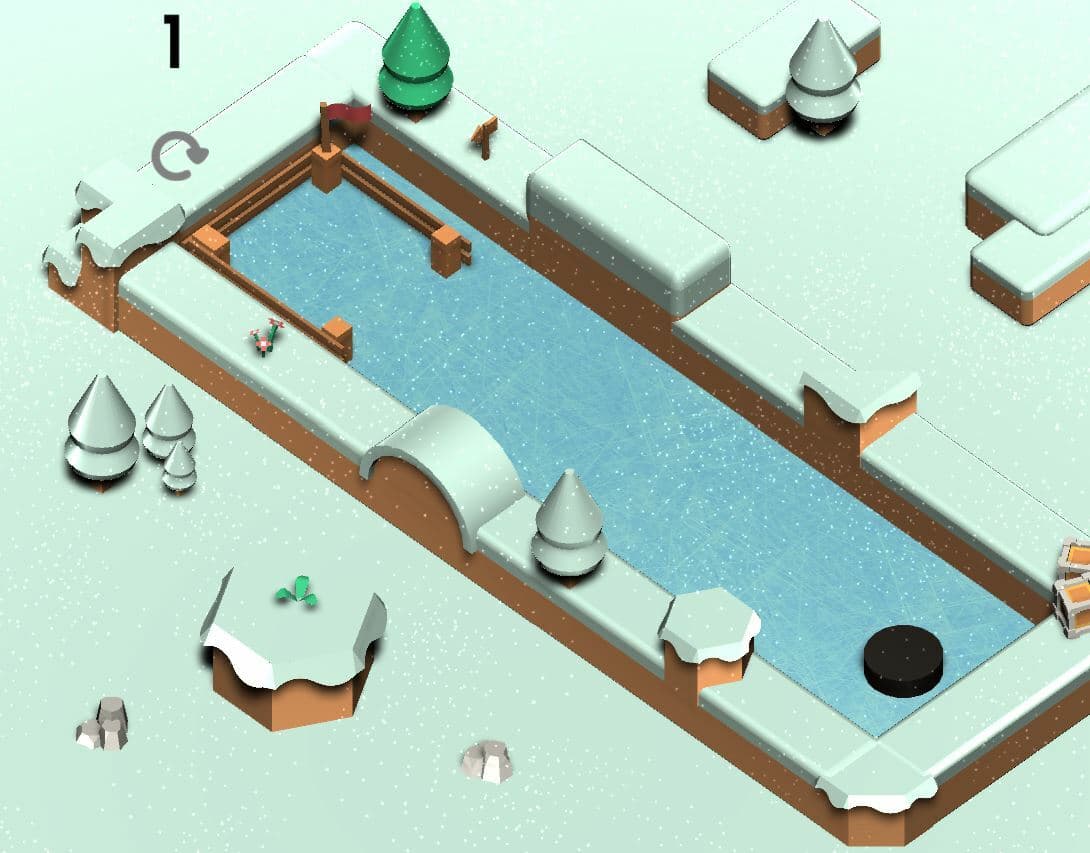 Puck on Ice screenshot 2