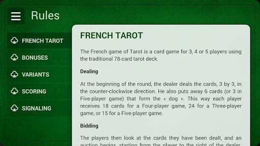 French Tarot - Free