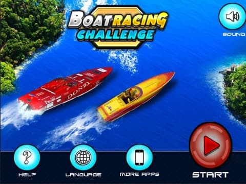 Boat Racing Challenge ( 3D Racing Games ) screenshot 2
