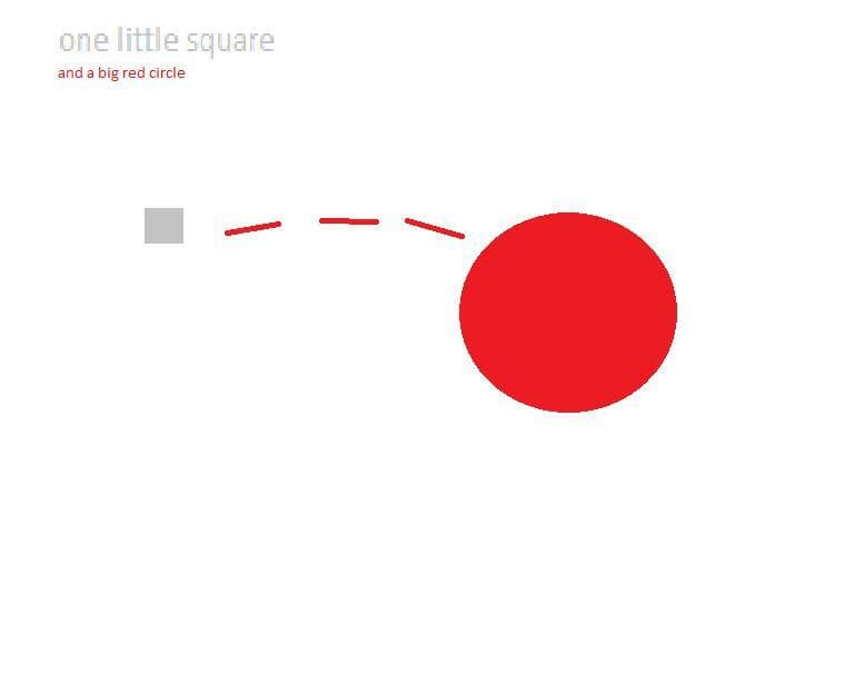 one little square