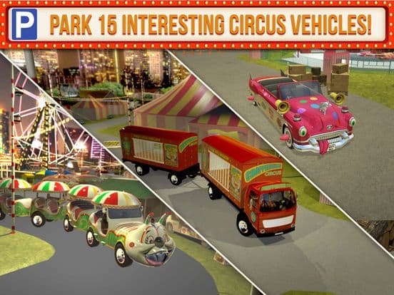 Amusement Park Fair Ground Circus Trucker Parking Simulator