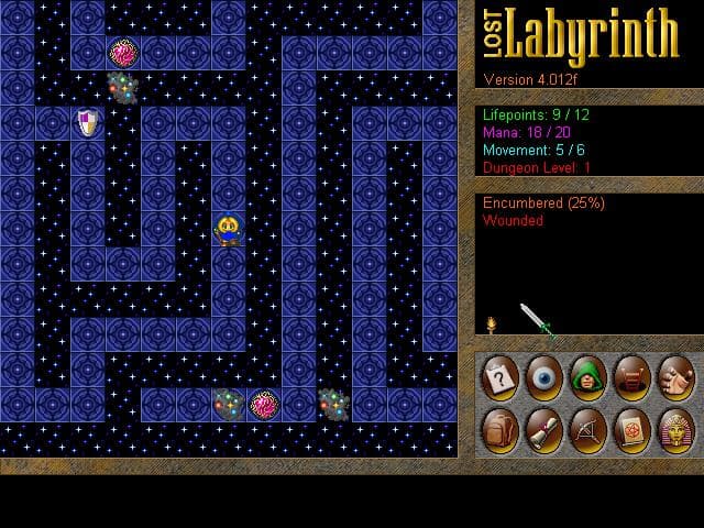 Lost Labyrinth screenshot 2