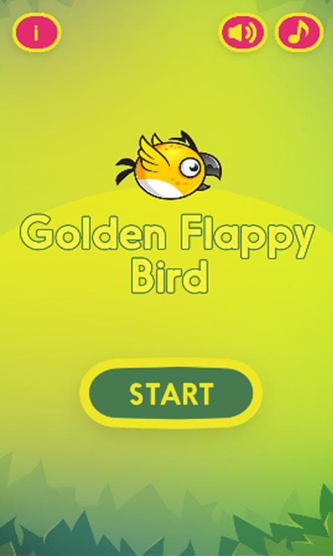 Golden Flappy Bird screenshot 3