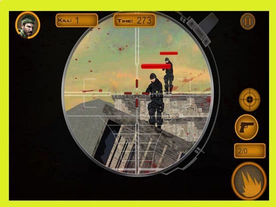Shoot Game Play - Commando Terrorist
