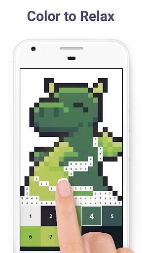 Pixel Art: Color by Number Game screenshot 2