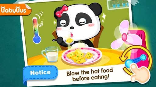 Baby Panda Safety – Learn Childs Safe Tips screenshot 2