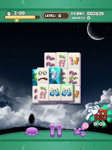 Weird Tiny Monster Mahjong - Addicting Chinese tile-matching board game screenshot 5
