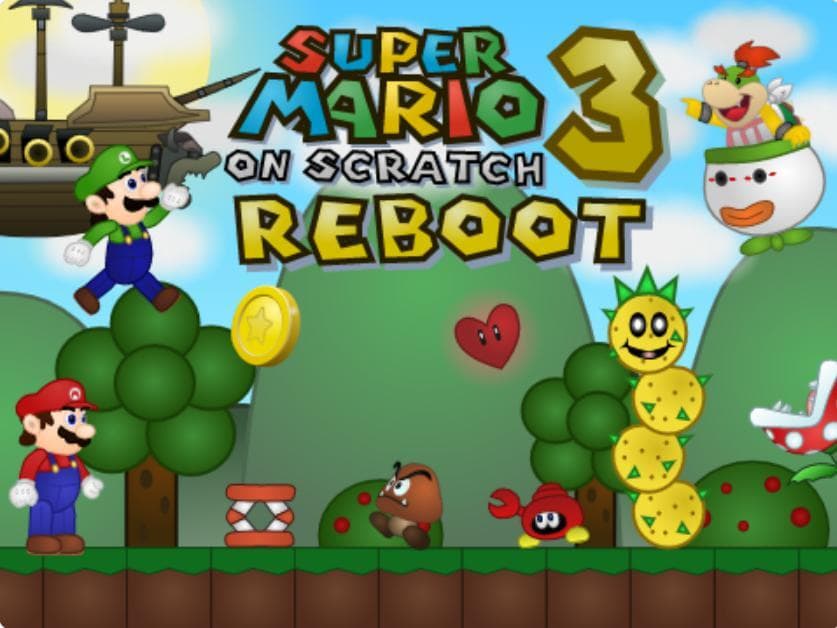Super Mario on Scratch Reboot 3 - Windows Port