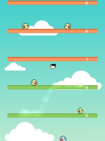 Penguin Fly - Radical Flappy Pengu Flying Skyward Safari screenshot 3