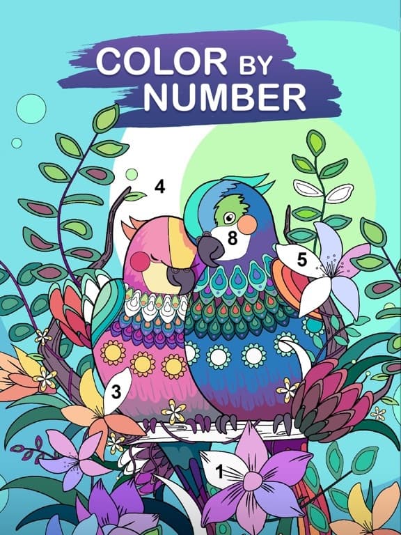 Art games: Color by number screenshot 2