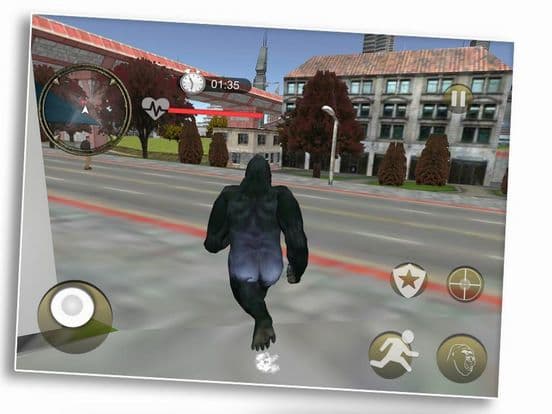 Gorilla Fighting City screenshot 2