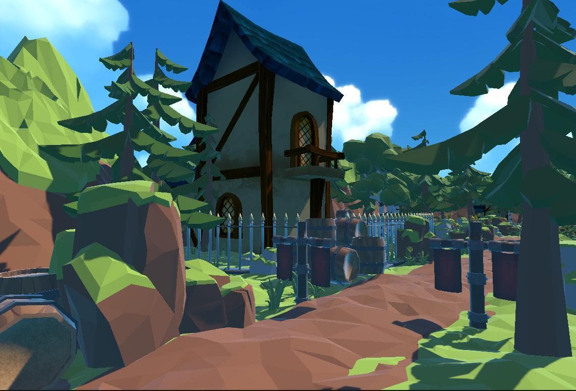 Medieval Forest, anti-stress game