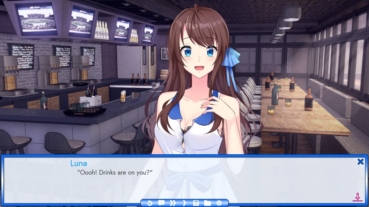 Dating Sim! Lunas Lovely Summer screenshot 2