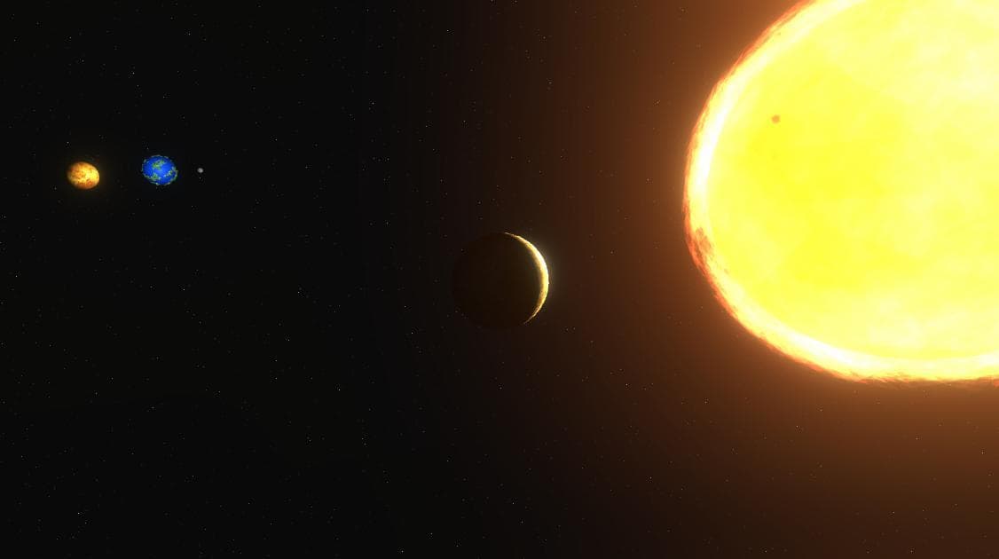 Solar System Simulation (yundev) screenshot 3