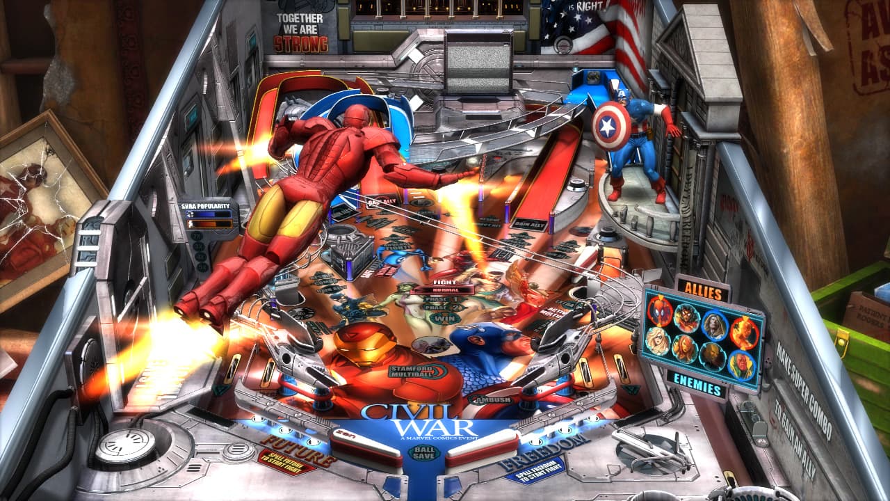 Marvel Pinball: Vengeance and Virtue screenshot 2