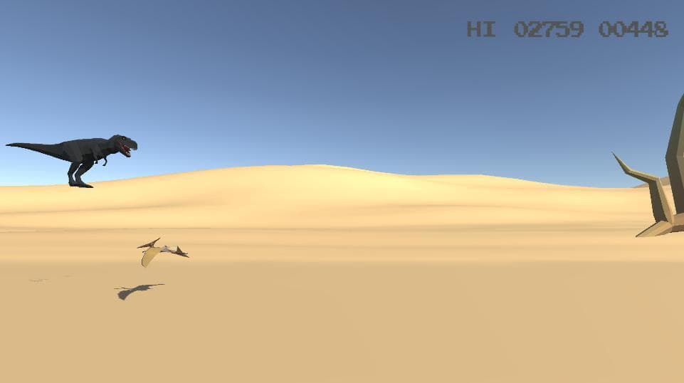 3D 구글 공룡게임