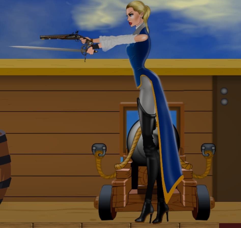 fantasy pirates captain witch