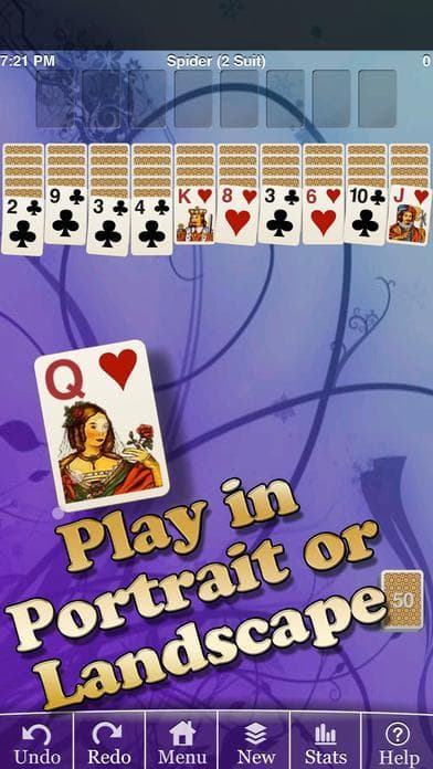 Erics Spider Solitaire Lite screenshot 3