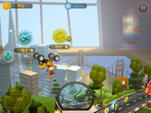 Small & Furious: Challenge the Crazy Crash Test Dummies in an Endless Race screenshot 6