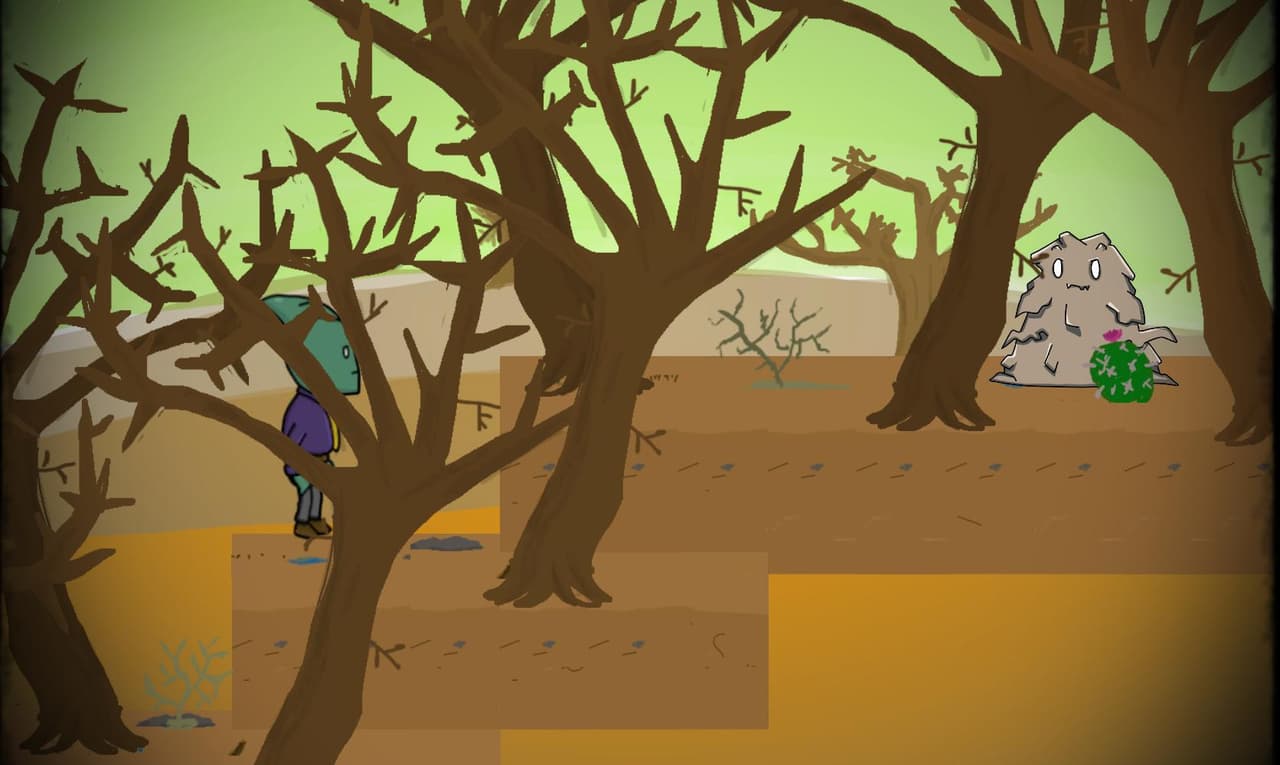 Leaf Lad Polluted Lands screenshot 2