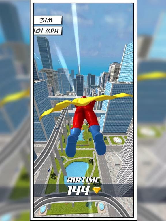 Super Hero Flying School! screenshot 4