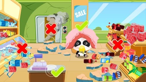 Little Panda Earthquake Safety screenshot 4
