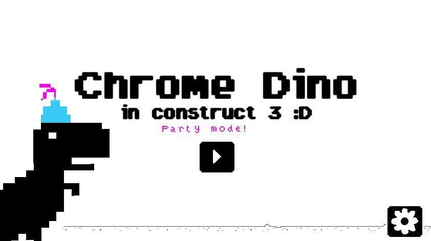 Chrome Dino in Construct 3 :D screenshot 5