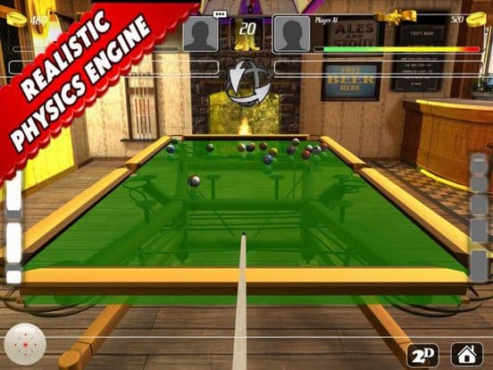 Billiards Snooker Pro 3D screenshot 2