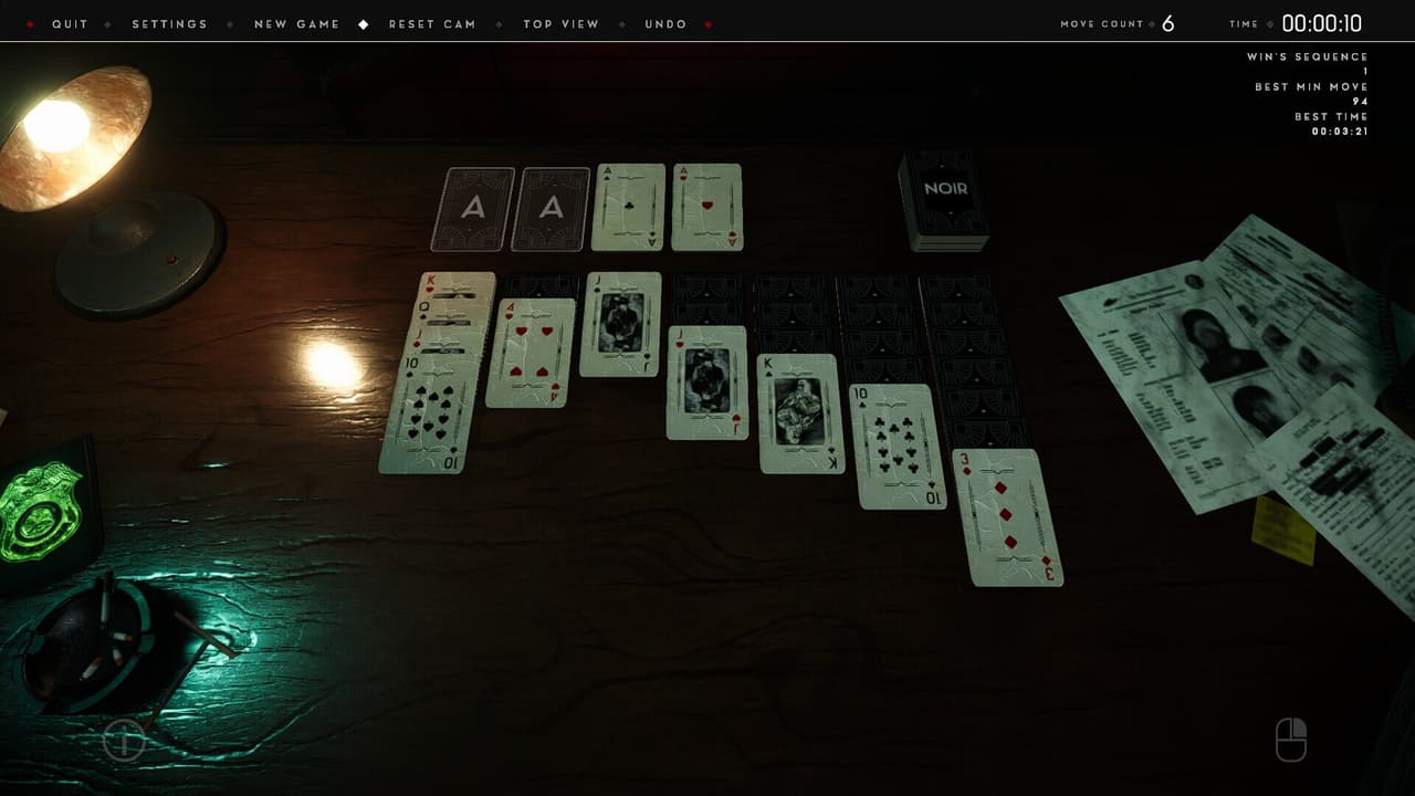 Thematic Solitaire: Noir screenshot 5