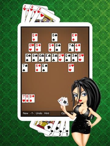 Tri-Peaks Solitaire Free Card Brain Training IQ screenshot 3