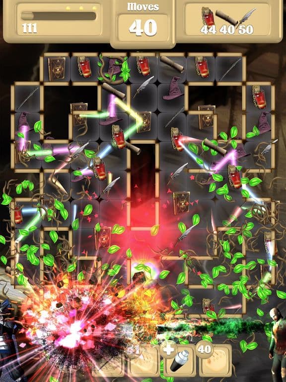 Wizard Vs Zombie - Match 3 screenshot 3