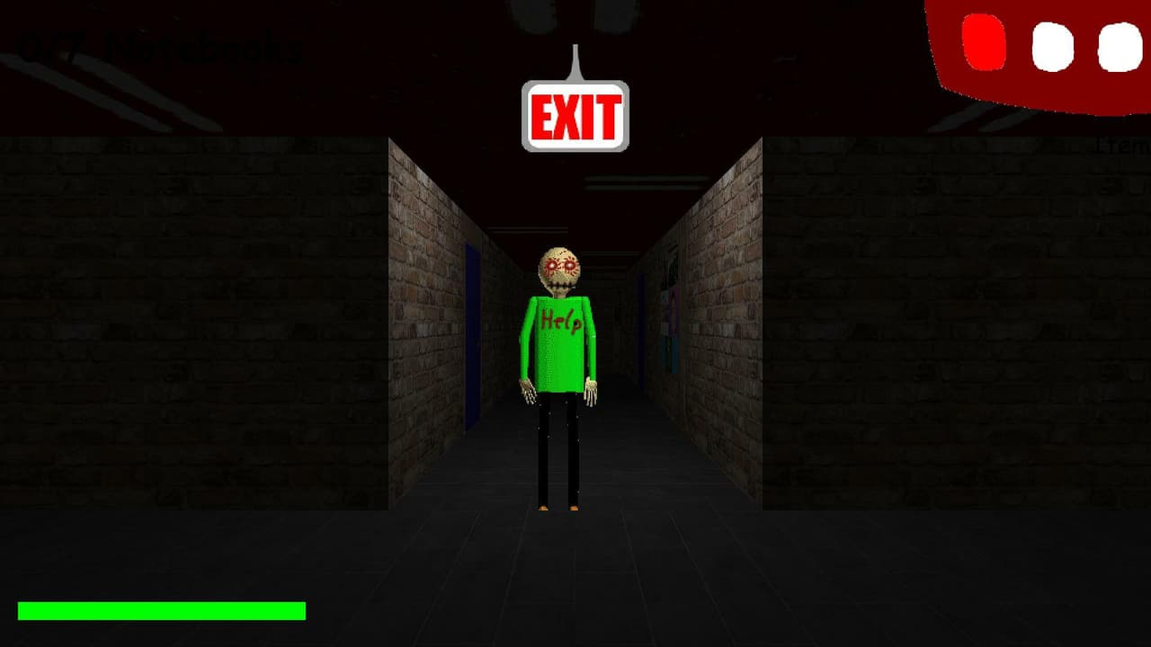 Baldis Basics Old Dool House screenshot 2
