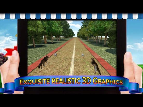 Subway Dog and Angry Rabbit Endless Running Race: Wacky Obstacles and Temple Surfers screenshot 2