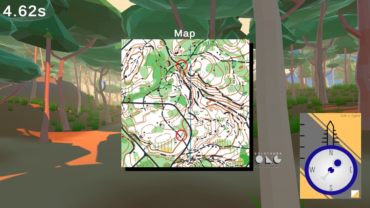 Orienteering Simulator screenshot 3