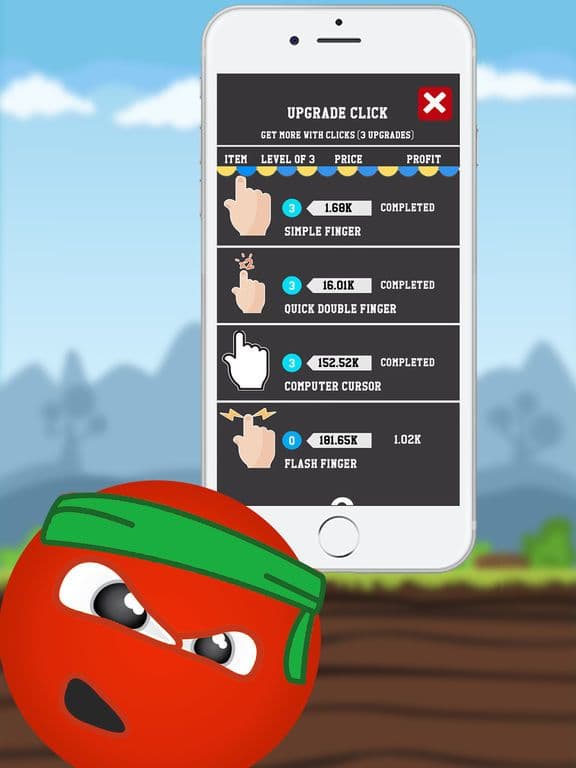 Red Ball Idle and Clicker Game Vol 1!