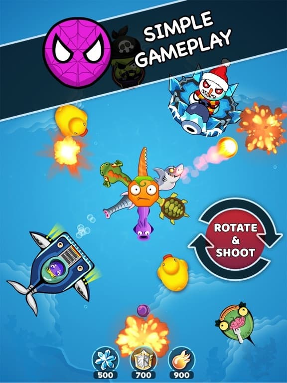 Idle Defense Octopus Evolution screenshot 3