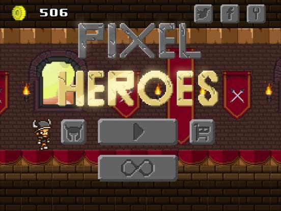 Pixel Heroes - Endless Arcade Runner screenshot 2