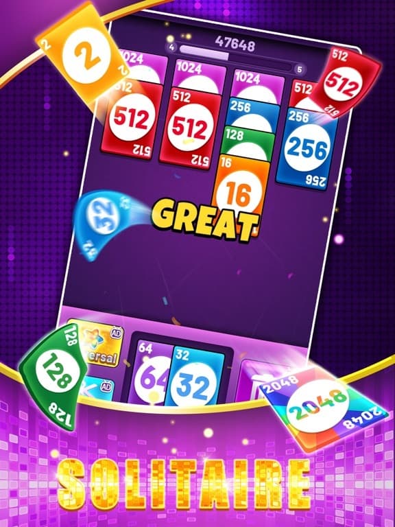2048 Merge Solitaires screenshot 4