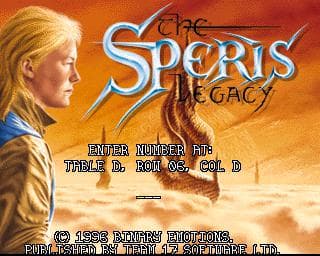 The Speris Legacy
