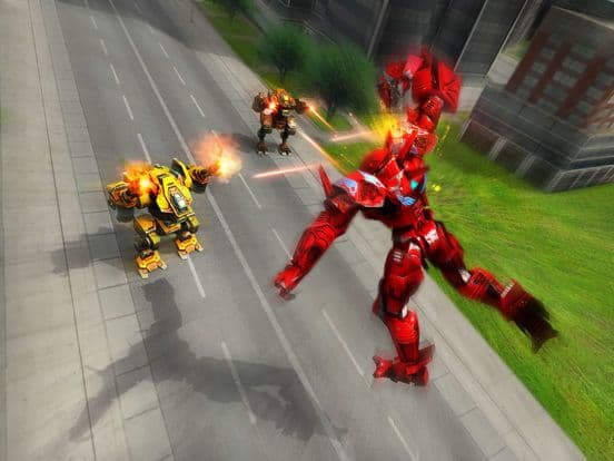 Monster Robot Hero City Battle