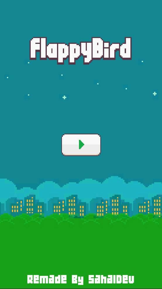 Flappy Bird Clone (Sahal) screenshot 2