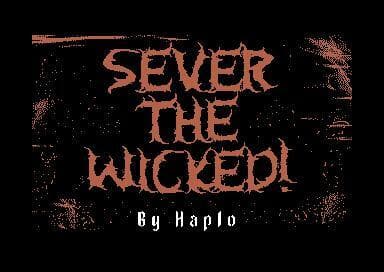 Sever The Wicked! (Commodore 64) screenshot 2